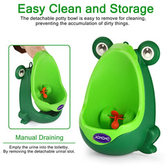 AOMOMO splash-proof design helps keep floors dry during curious splash experiments.