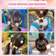 AOREAS seamless ponytail holders secure hair without snagging