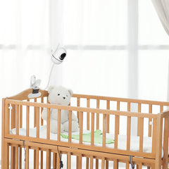AOZTSUN HB248 attachment mounted on crib edge demonstration