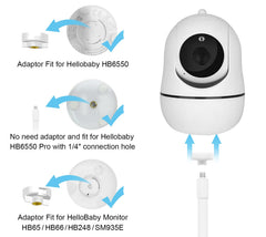 AOZTSUN HelloBaby HB6550 compatibility mount ready for quick setup