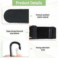 Aphohome stroller hook non-slip surface keeps items in place during movement