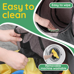 APOBATK reinforced steel frame detail prevents bulging during busy playtime
