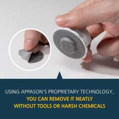 Appason 3M adhesive installation anchors securely without drilling or screws