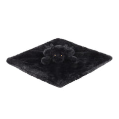 Apricot Lamb Black Dragon lovey in sleep pose demonstrates cozy infant companion
