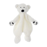 Apricot Lamb arctic-polar-bear-lovey offers plush comfort for baby's bedtime security.