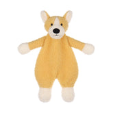 Apricot Lamb Corgi Soft Lovey Blanket 10in provides cozy bedtime cuddles for infants.