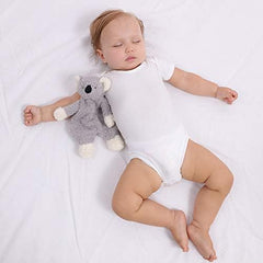 Apricot Lamb infant koala blanket designed for easy-care and washing