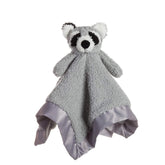 Apricot Lamb raccoon lovey 14-inch security blanket eases infant bedtime.