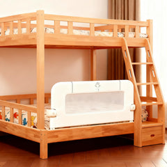 Aptododo bed rails with U-shaped base demonstrates stability to prevent tipping.