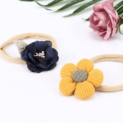 AQOKKA pink-butterfly headband adds playful style for daily wear or events.