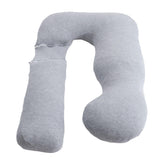 Araluna pregnancy pillow U shape full body supports spine and hips for comfort.