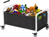 Ardier 80L toy box with wheels, easy to move for flexible room setup.