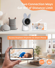 ARENTI baby monitor dual band wifi setup for reliable connection
