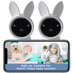 ARENTI Baby Monitor 3T 2K resolution delivers crystal-clear nursery visuals