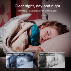 ARENTI Baby Monitor 3T motion and sound detection alerts you instantly