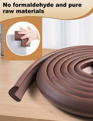 Arinbeb flame-retardant materials guard fireplace edges for added safety.