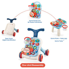Ark Miido detachable panel on the 3 in 1 walker for learning play