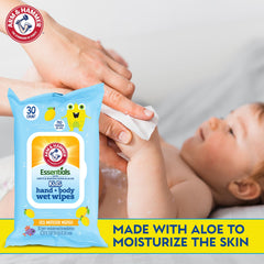 Arm & Hammer Under Watermelon Kiwi Wipes hands-use for handy family freshen-ups
