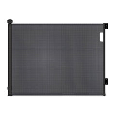 ARSHNAYAS retractable gate extended-55in demonstrates wide coverage for larger openings
