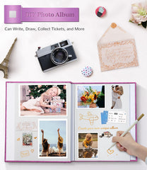 Artfeel photo album features 60 sheets and 120 pages for versatile layouts.