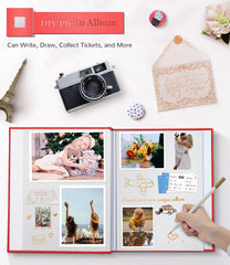 Artfeel aluminum spines keep pages secure during travel and handling.