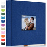 Artfeel photo album with display window showcases a personalized cover theme.