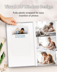 Artfeel photo album linen cover texture invites tactile appreciation and durable everyday use.