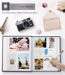 Artfeel photo album outer dimensions 13x12-8 inches for ample storage