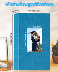 Artfeel slip-in design holds 300 pockets for easy photo addition