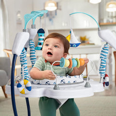 AskCat activity center with infant toys promotes reach-and-grasp development