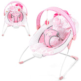 AskCat Baby Bouncer folded for easy storage and travel convenience.
