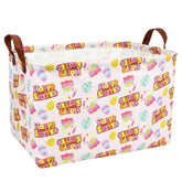 ASKETAM large empty Easter basket in pink for gifts and egg hunts.