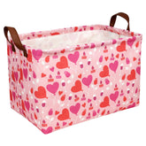 ASKETAM Valentine basket closed-front view ideal for tidy toy storage