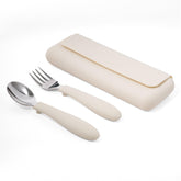 ASOMIC premium 316 stainless toddler utensils: durable steel for everyday meals.
