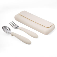 ASOMIC premium 316 stainless toddler utensils: durable steel for everyday meals.