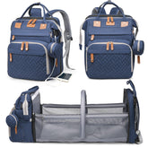 Astro alan diaper bag backpack with changing-station for organized on-the-go care