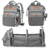 Astro alan diaper bag front view for effortless on-the-go organization