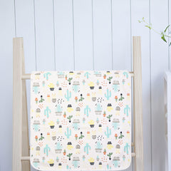 Asung soft top cotton layer provides gentle touch for baby's skin.