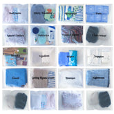 ASVP Shop 21-pack maternity bag organisers with labeled pockets for easy access.