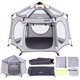 Asweets 4-in-1 pop-up playpen setup for quick, stress-free assembly and instant play space.