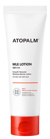 ATOPALM MLE Lotion bottle front for long lasting hydration and gentle care.