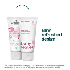 Attitude baby diaper cream zinc-oxide barrier image highlights moisture protection