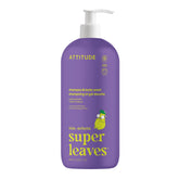 ATTITUDE kids shampoo and body wash bottle with vanilla-pear scent offers gentle cleansing for daily routines