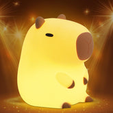 Attivolife Capybara night light front view glows softly for bedtime calm.