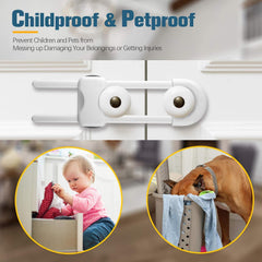 AUAITTECH long latch up to 5.5 inches for flexible fit.