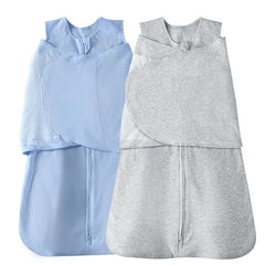 AugTwig Baby Sleep Sack Swaddle front view promotes a safe sleep environment and easy transition.