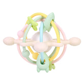 AULEGE milk-white rattle teether for soothing teething relief