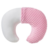 Aullar nursing pillow candy pink cover shown for comfortable feeding support