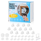 Aurblozen invisible-design drawer lock keeps drawers sleek and childproof.
