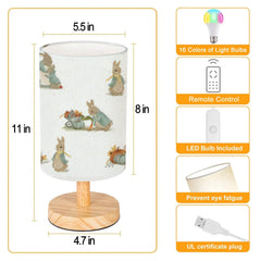 AURFIAIUOP remote-dimmable lamp lets you customize mood lighting.